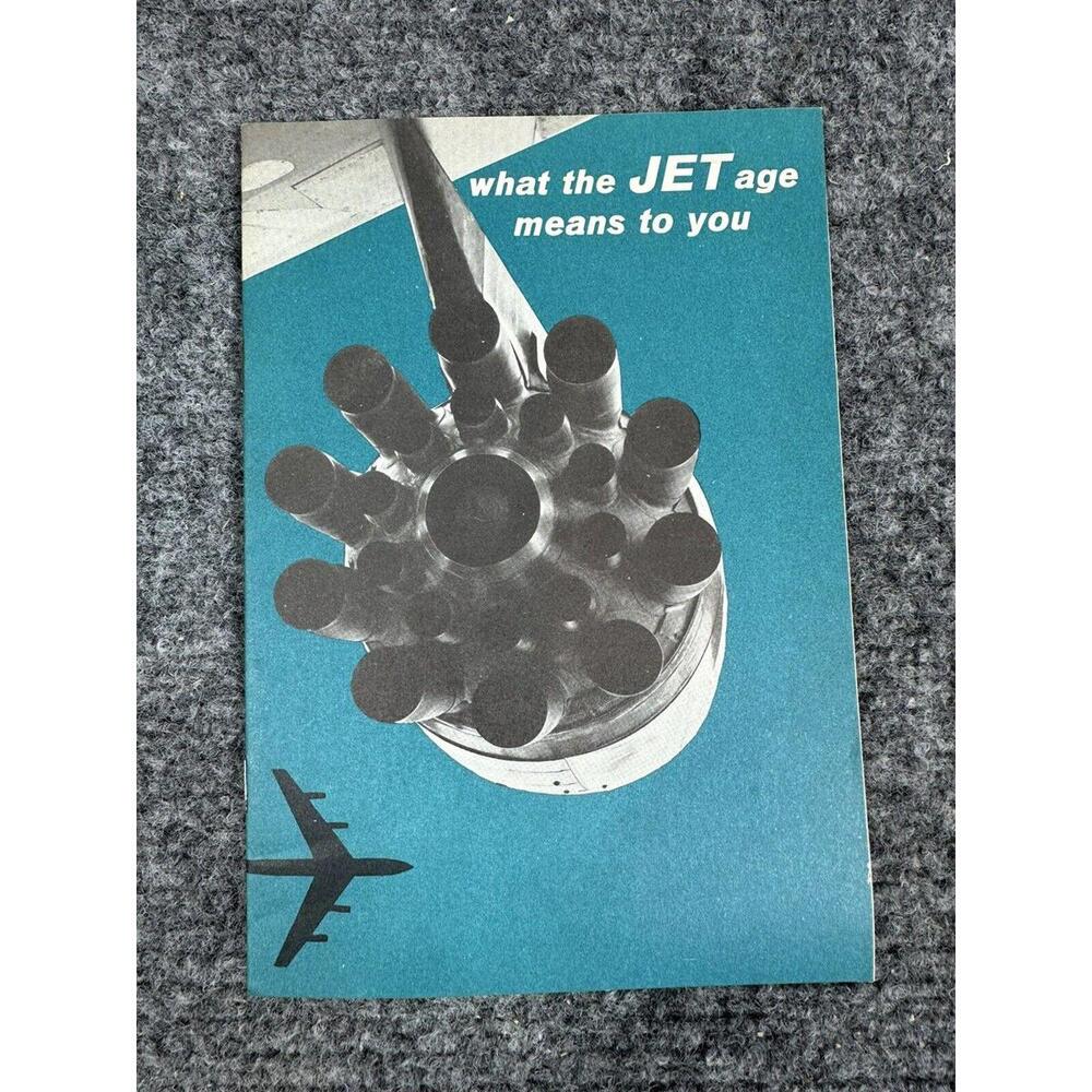 Vintage Booklet 1960 What The Jet Age Means To You by Good Reading Rack Service